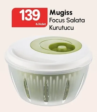 Mugiss Focus Salata Kurutucu