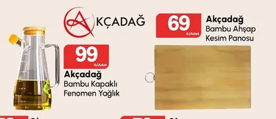 Akçadağ Bambu Ahşap Kesim Panosu