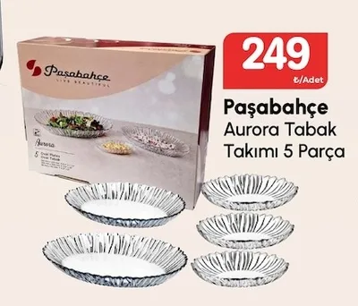 Paşabahçe Aurora Tabak Takımı 5 Parça