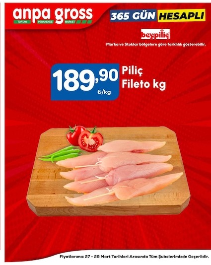 Piliç Fileto Kg