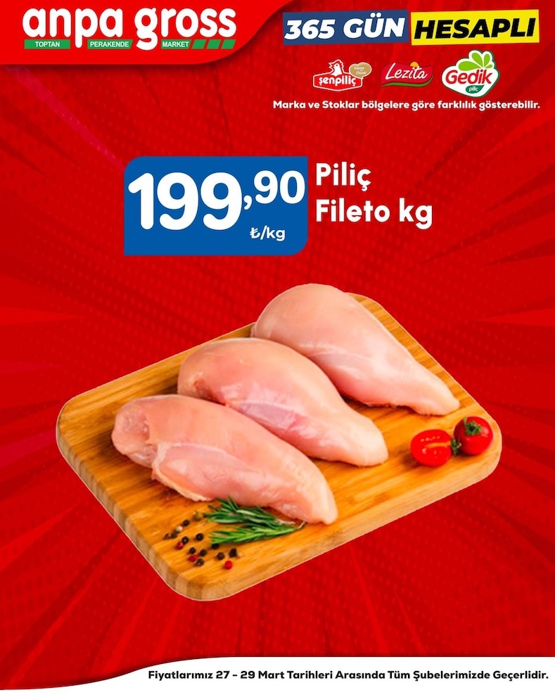 Piliç Fileto Kg
