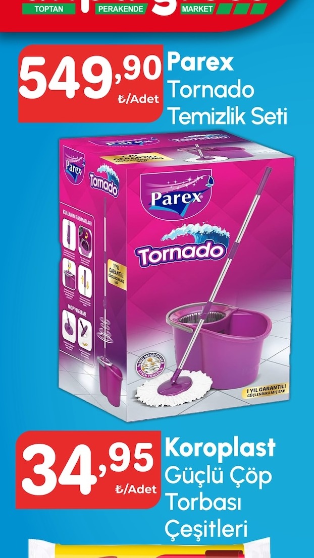 Parex Tornado Temizlik Seti