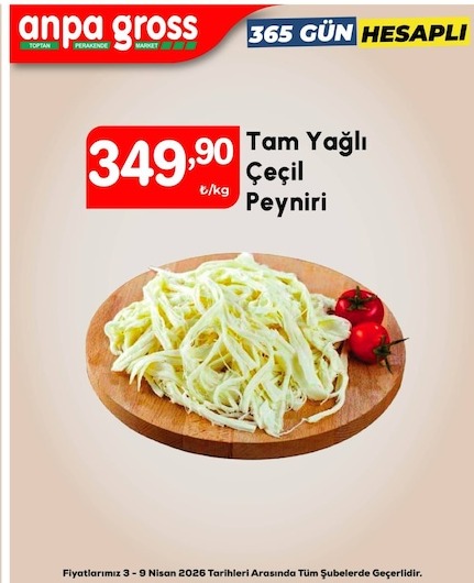 Tam Yağlı Çeçil Peyniri