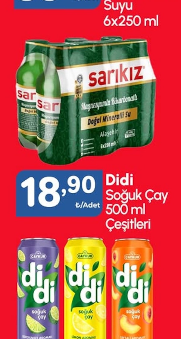 Didi Soğuk Çay 500 Ml Çeşitleri