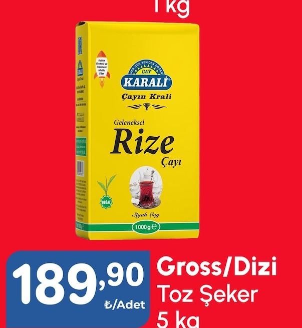 Gross/Dizi Toz Şeker 5 Kg