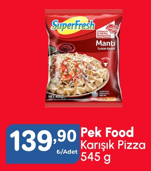 Superfresh Mantı 400G