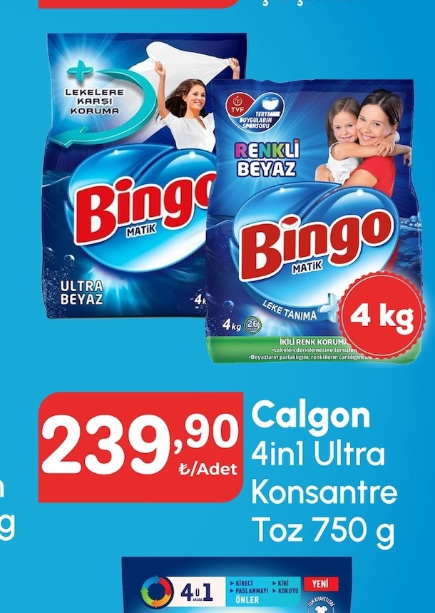 Calgon 4In1 Ultra Konsantre Toz 750 G