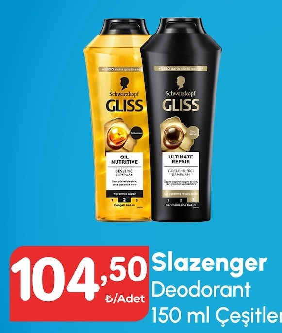 Gliss Şampuan Çeşitleri