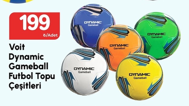 Voit Dynamic Gameball Futbol Topu Çeşitleri