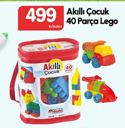 Akıllı Çocuk 40 Parça Lego