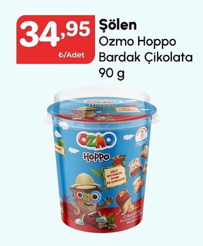 Şölen Ozmo Hoppo Bardak Çikolata 90G