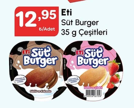 Eti Süt Burger 35G