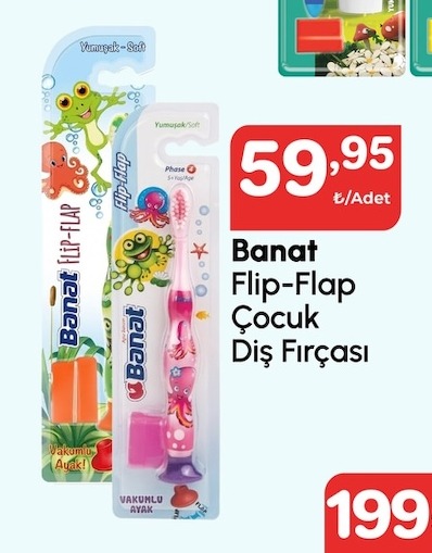 Banat Flip-Flap Çocuk Diş Fırçası
