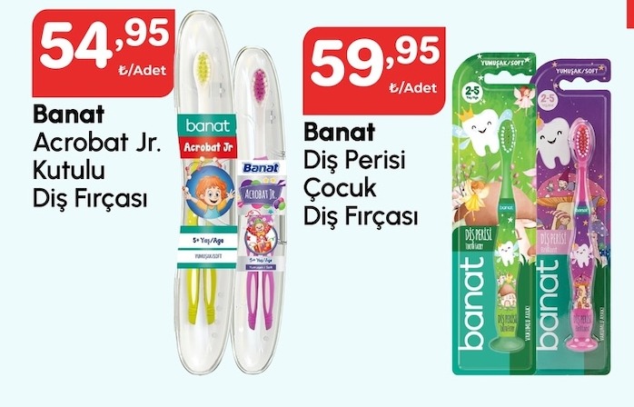 Banat Acrobat Jr Kutulu Diş Fırçası