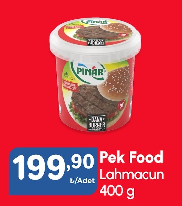 Pek Food Lahmacun 400 G