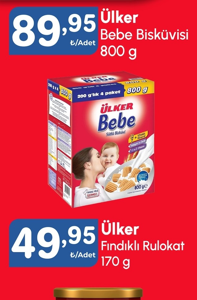 Ülker Bebe Bisküvisi 800 G