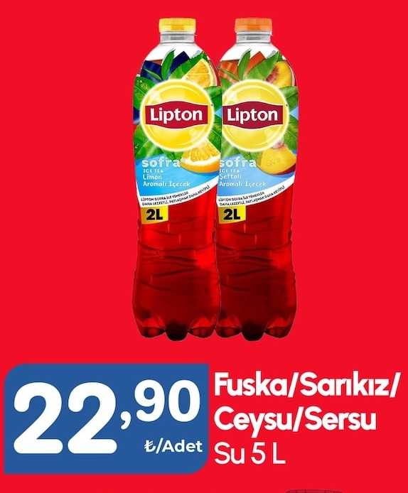 Lipton Sofra Limon Aromalı Ice Tea 2L
