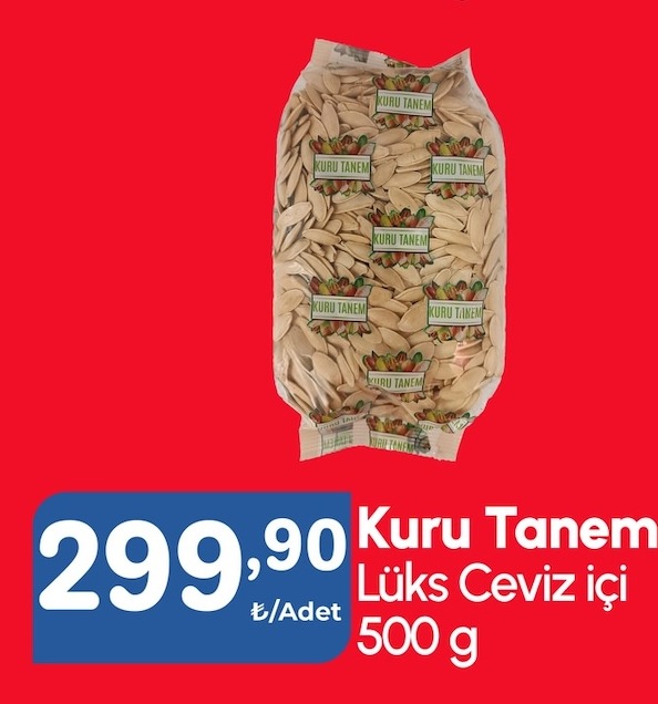 Kuru Tanem Lüks Ceviz İçi 500 G
