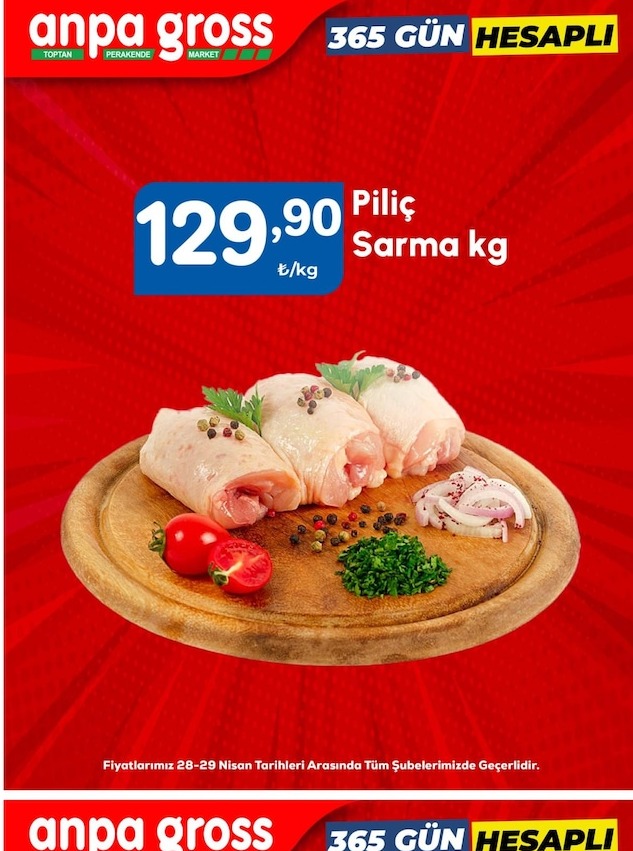 Anpa Gross Piliç Sarma Kg