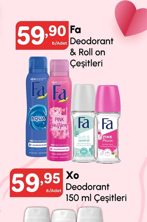 Fa Deodorant & Roll On Çeşitleri