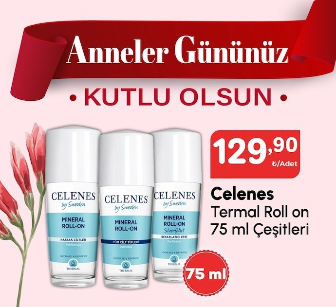 Celenes Termal Roll On 75 Ml Çeşitleri