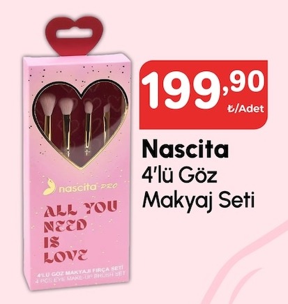 Nascıta 4'Lü Göz Makyaj Seti