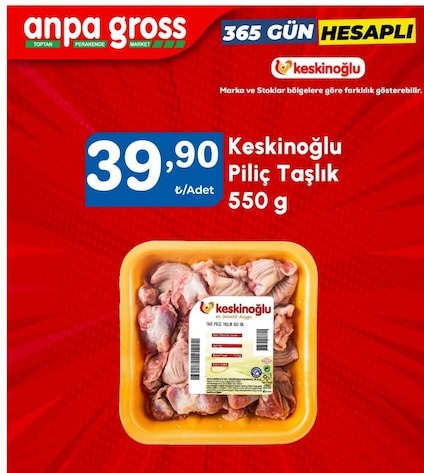 Keskinoglu Piliç Taşlik 550G