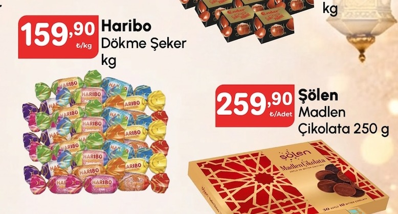 Haribo Dökme Şeker 1Kg