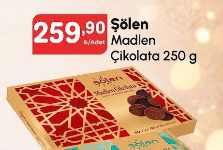 Şölen Madlen Çikolata 250G