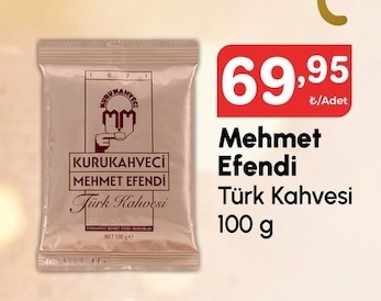 Mehmet Efendi Türk Kahvesi 100G
