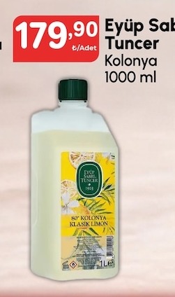 Eyüp Sabri Tuncer Kolonya 1000 Ml