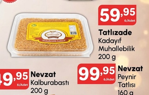 Tatlizade Kadayif Muhallebilik 200 G