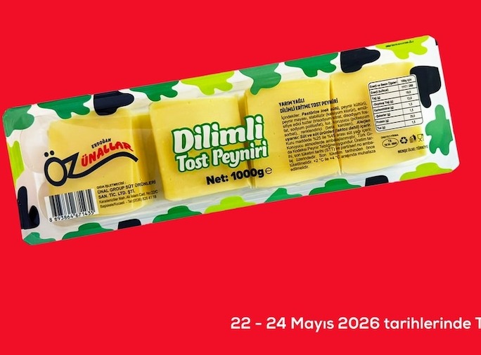 Özünalllar Tost Peyniri Dilimli 1000 G