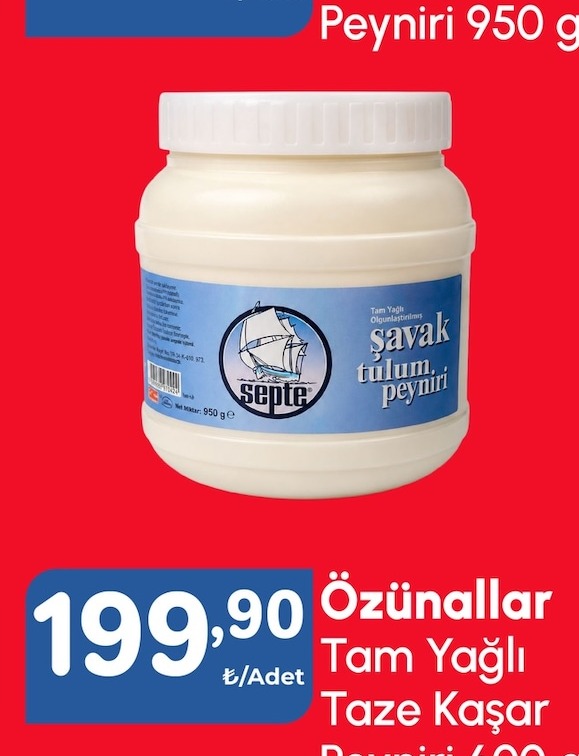 Septe Tulum Peyniri 950G