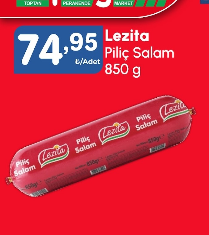 Lezita Piliç Salam 850 G