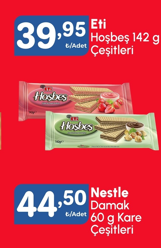 Eti Hoşbeş 142 G Çeşitleri