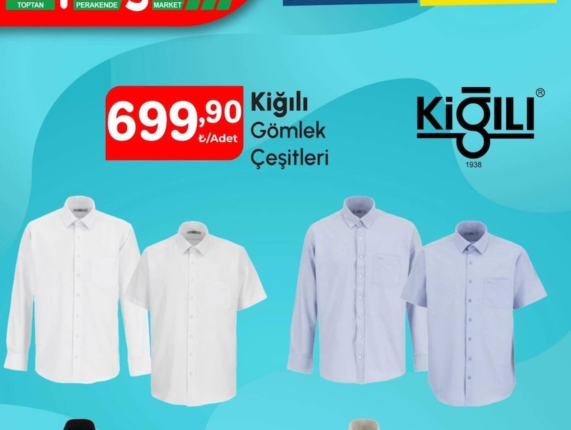 Kığılı Gömlek Çeşitleri
