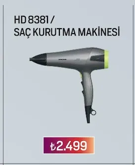 Hd 8381/ Saç Kurutma Maki̇Nesi̇
