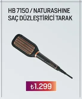 Hb 7150 / Naturashine Saç Düzleşti̇Ri̇Ci̇ Tarak