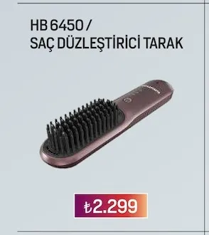 Hb 6450 / Saç Düzleşti̇Ri̇Ci̇ Tarak
