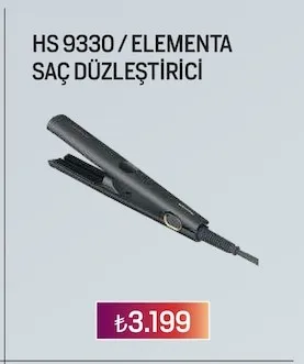 Hs 9330 / Elementa Saç Düzleşti̇Ri̇Ci̇