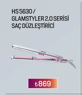 Hs5630 / Glamstyler 2.0 Seri̇Si̇ Saç Düzleşti̇Ri̇Ci̇