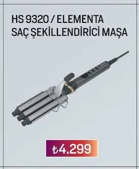 Hs 9320 / Elementa Saç Şeki̇Llendi̇Ri̇Ci̇ Maşa