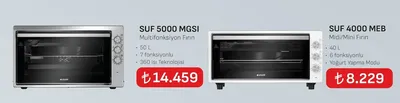 Arçelik Suf 5000 Mgsi Multifonksiyon Fırın