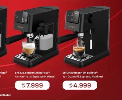 Em 3353 Imperium Barista® Yarı Otomatik Espresso Makinesi