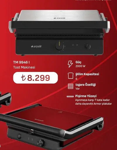 Tm 9946 I Tost Makinesi