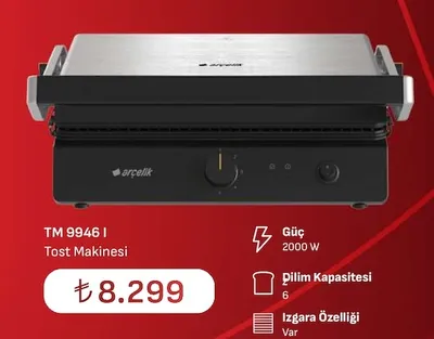 Tm 9946 I Tost Makinesi