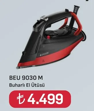 Arçelik Beu 9030 M Buharlı El Ütüsü