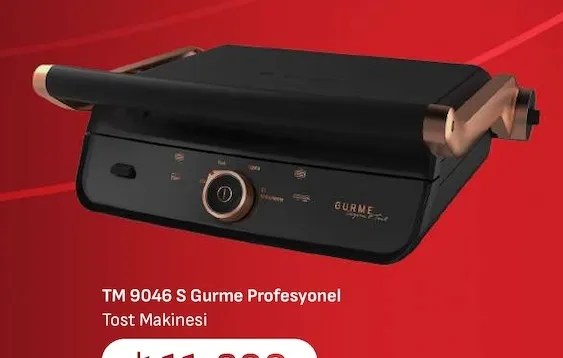 Tm 9046 S Gurme Profesyonel Tost Makinesi