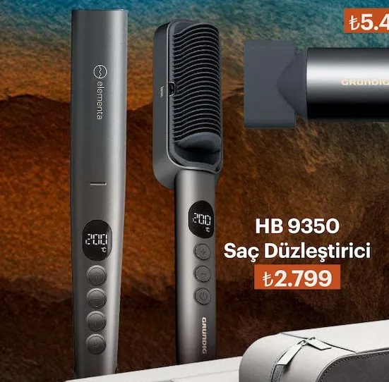 Grundig Hb 9350 Saç Düzleştirici